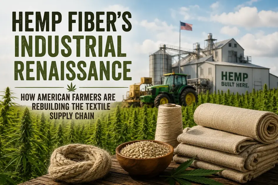 Hemp Fiber's Industrial Renaissance: How American Farmers Are Rebuilding the Textile Supply Chain